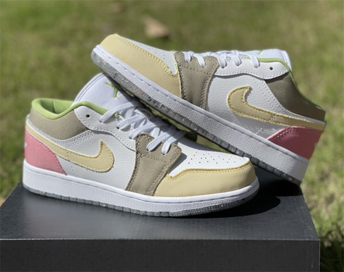 Authentic Air Jordan 1 Low DJ0341-100 GS