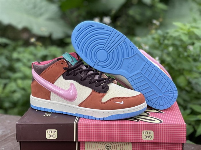 aUTHENTIC Social Status x Nike Dunk Mid “Chocolate Milk”