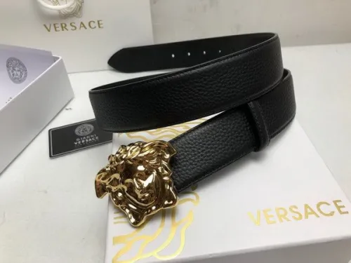 Super Perfect Quality Versace Belts(100% Genuine Leather,Steel Buckle)-1267