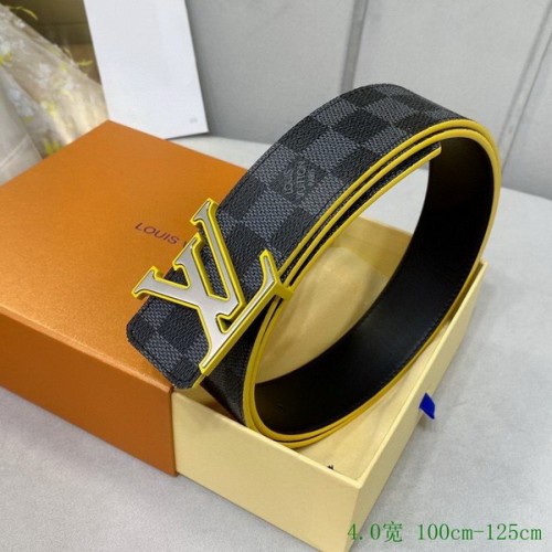 Super Perfect Quality LV Belts(100% Genuine Leather Steel Buckle)-2928