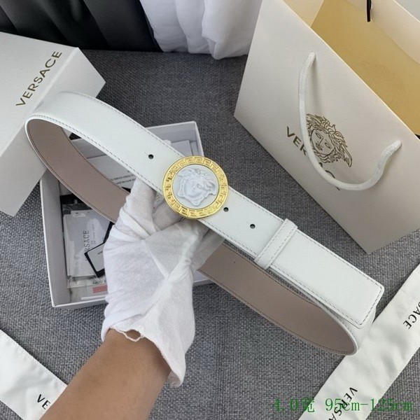 Super Perfect Quality Versace Belts(100% Genuine Leather,Steel Buckle)-527