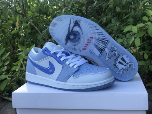 Authentic Air Jordan 1 Low Mighty Swooshers GS