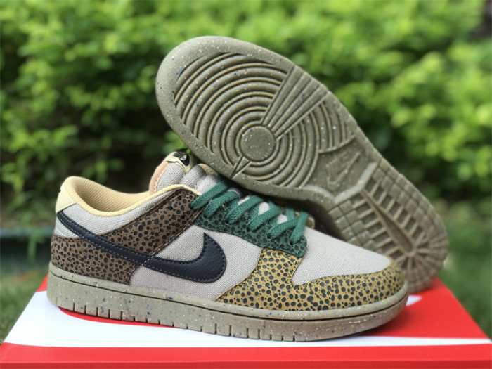 Authentic Nike Dunk Low “Safari”