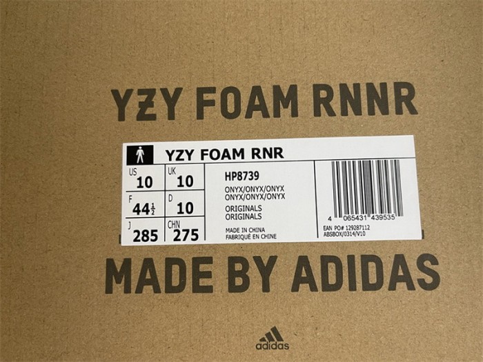 Authentic Yeezy Foam runner Onyx