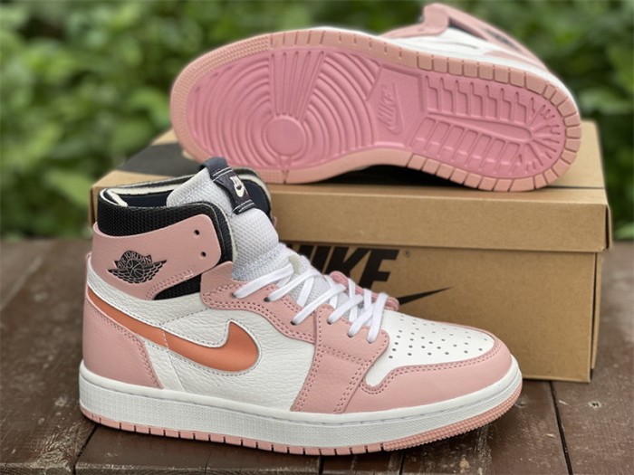 Authentic Air Jordan 1 High Zoom CMFT Pink Women shoes