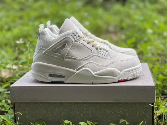Authentic Air Jordan 4 “Canvas”