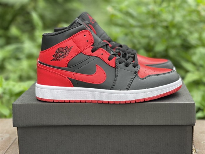 Authentic Air Jordan 1 Mid Bred