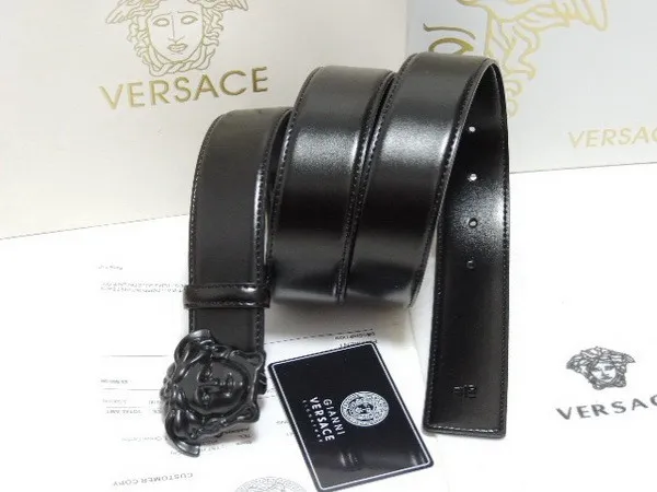 Super Perfect Quality Versace Belts(100% Genuine Leather,Steel Buckle)-867