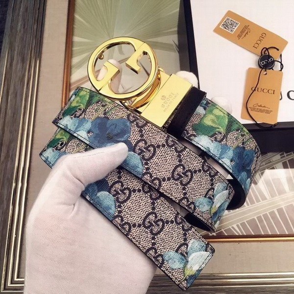 Super Perfect Quality G Belts(100% Genuine Leather,steel Buckle)-4406