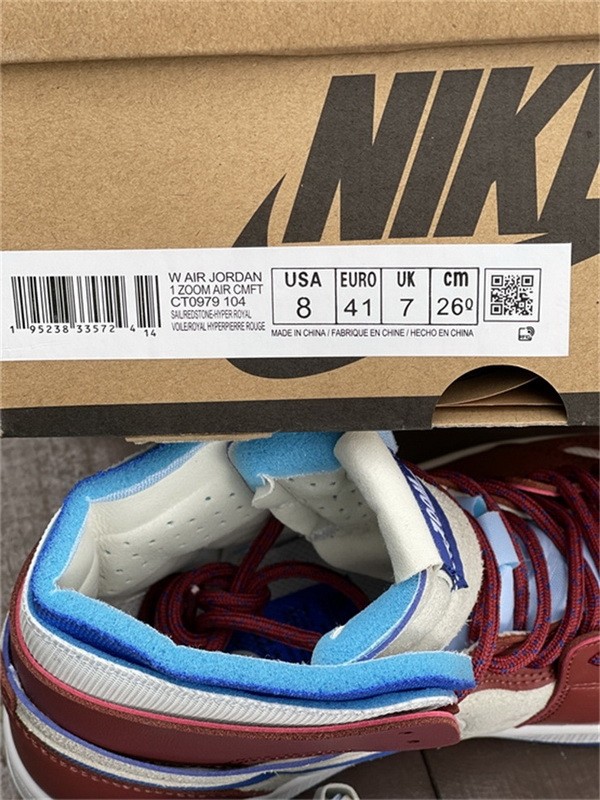 Authentic Air Jordan 1 High Zoom CT0979-104