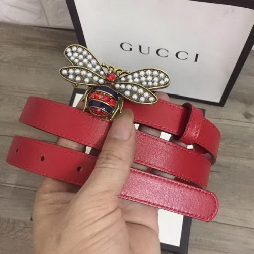 Super Perfect Quality G Belts(100% Genuine Leather,steel Buckle)-4148
