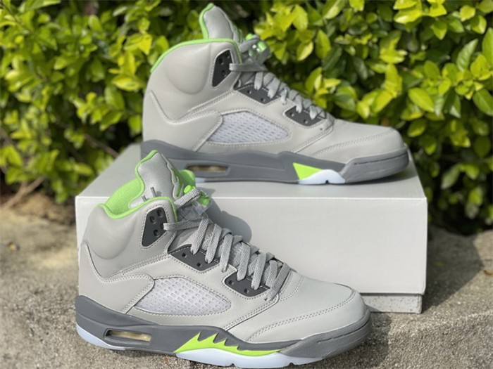 Authentic Air Jordan 5 “Green Bean”