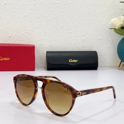 Cartier Sunglasses AAAA-837