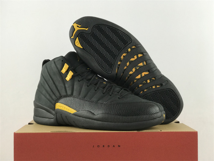 Authentic Air Jordan 12 “Black Taxi”