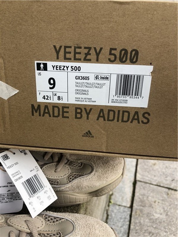 Authentic Yeezy 500 “Taupe Light”