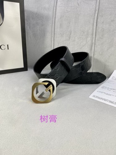 Super Perfect Quality G Belts(100% Genuine Leather,steel Buckle)-2933