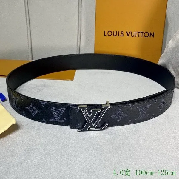 Super Perfect Quality LV Belts(100% Genuine Leather Steel Buckle)-2778