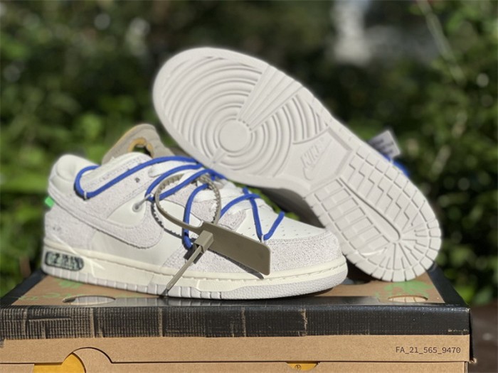 Authentic OFF-WHITE x Nike Dunk Low “The 50” DJ0950 104