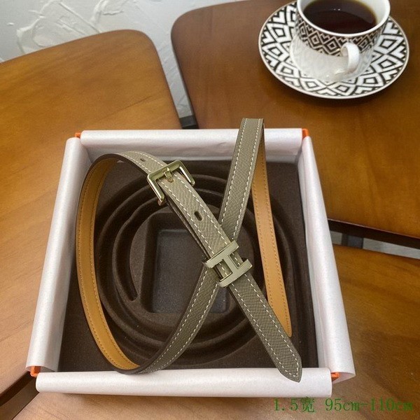 Super Perfect Quality Hermes Belts(100% Genuine Leather,Reversible Steel Buckle)-836