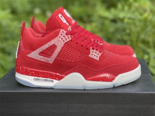 Authentic Air Jordan 4 PE Oklahoma Sooners （restock)