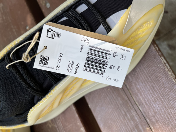 Authentic Yeezy 700 V3 “Mono Safflower”