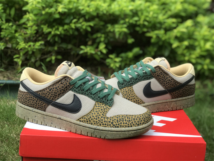 Authentic Nike Dunk Low “Safari”