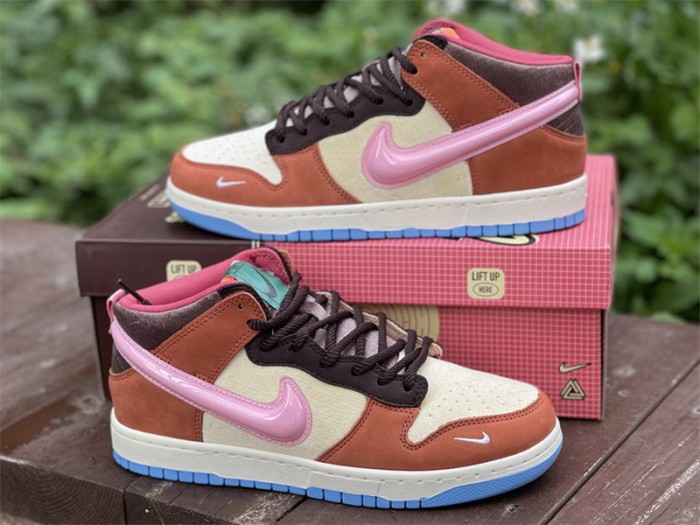 aUTHENTIC Social Status x Nike Dunk Mid “Chocolate Milk”