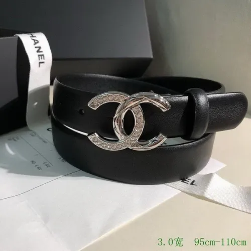Super Perfect Quality CHNL Belts(100% Genuine Leather,steel Buckle)-239
