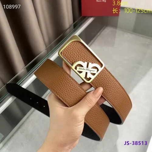Super Perfect Quality Ferragamo Belts(100% Genuine Leather,steel Buckle)-1654