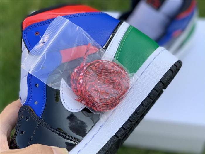 Authentic Air Jordan 1 Mid SE WMNS ‘Multi Patent’