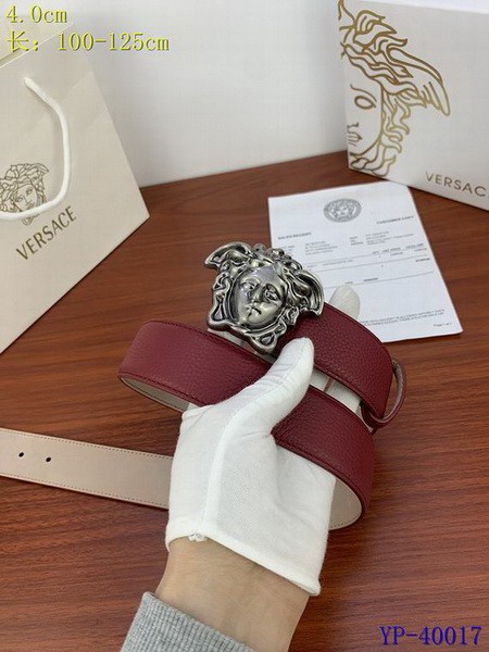 Super Perfect Quality Versace Belts(100% Genuine Leather,Steel Buckle)-1475