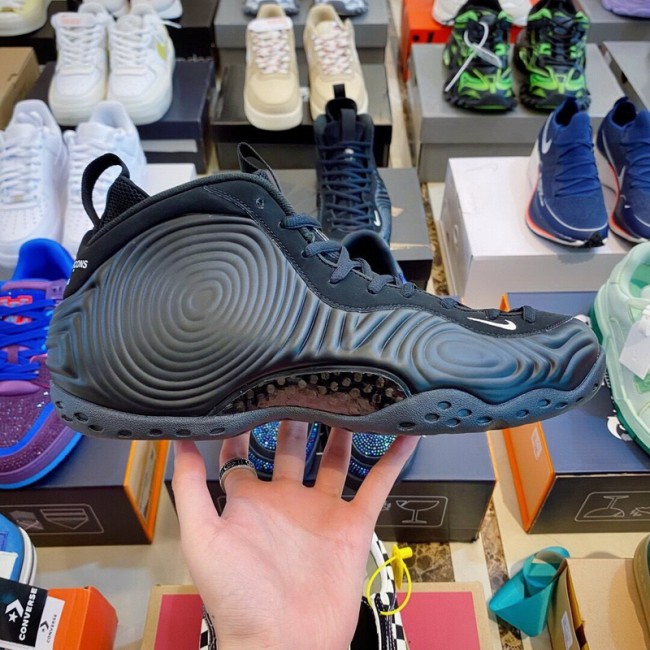 Authentic CDG x Nike Air Foamposite One Black