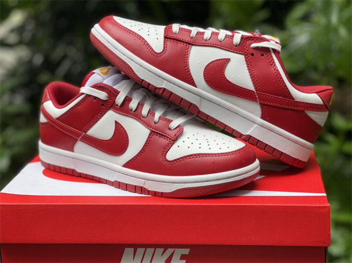 Authentic Nike Dunk Low “Gym Red”