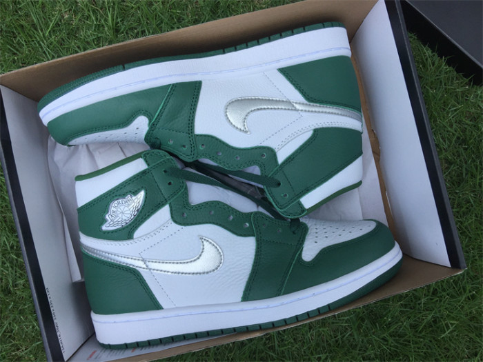 Authentic Air Jordan 1 High Gorge Green