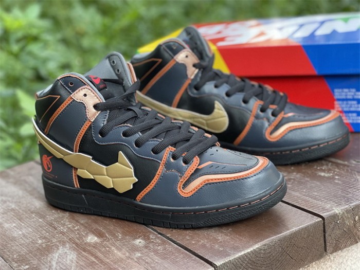 Authentic Nike SB Dunk High Pro QS “ Banshee ”