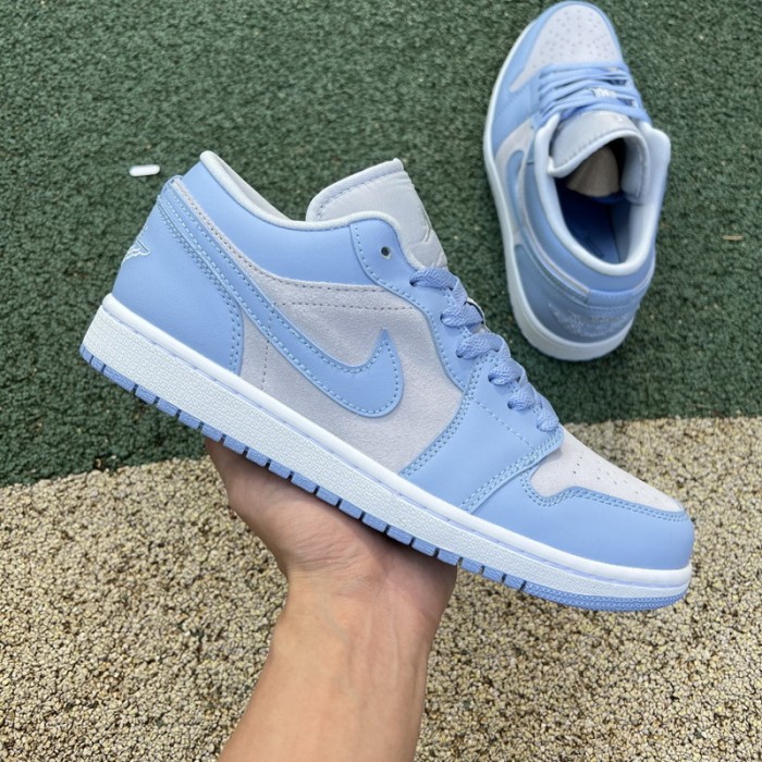Authentic Air Jordan 1 Low University Blue Women shoes