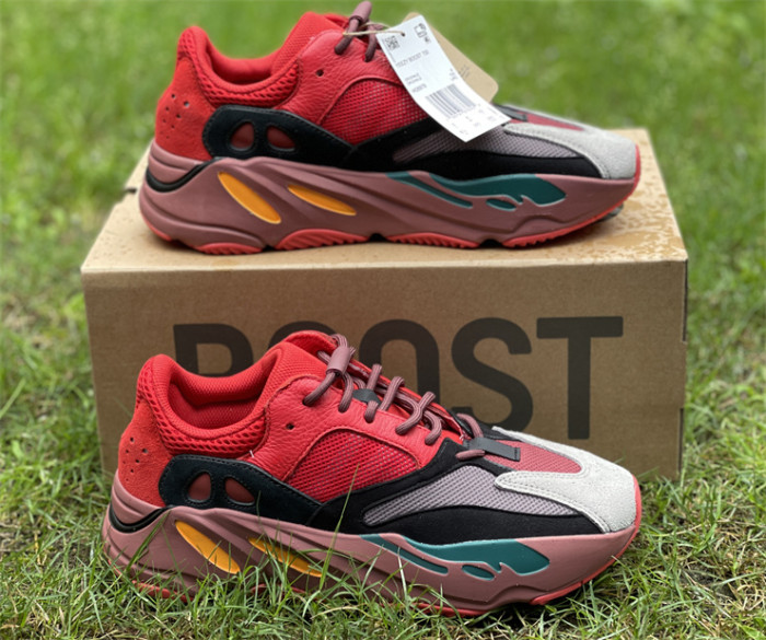 Authentic Yeezy Boost 700 “Hi-Res Red”