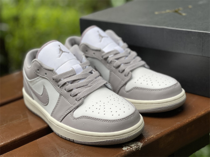 Authentic Air Jordan 1 Low Vintage Grey