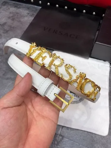 Super Perfect Quality Versace Belts(100% Genuine Leather,Steel Buckle)-1612