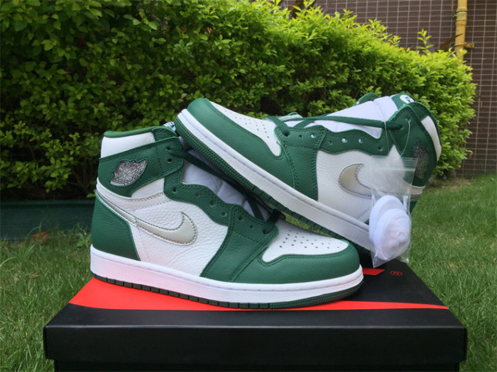 Authentic Air Jordan 1 High Gorge Green