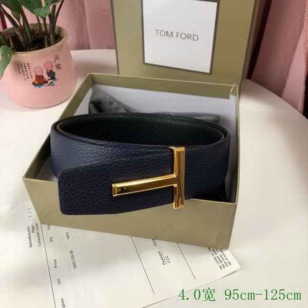 Super Perfect Quality Tom Ford Belts(100% Genuine Leather,Reversible Steel Buckle)-033