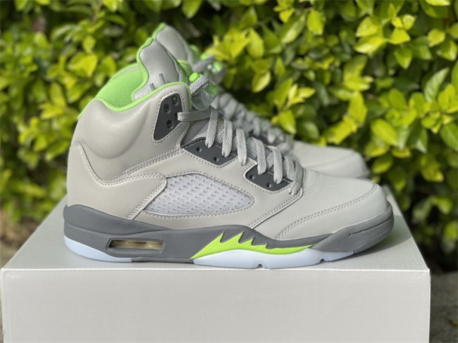 Authentic Air Jordan 5 “Green Bean”