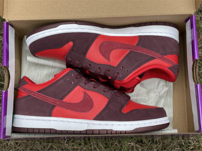 Authentic Nike SB Dunk Low “Cherry”