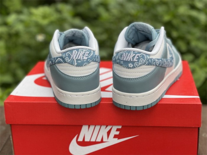 Authentic Nike Dunk Low “Blue Paisley”