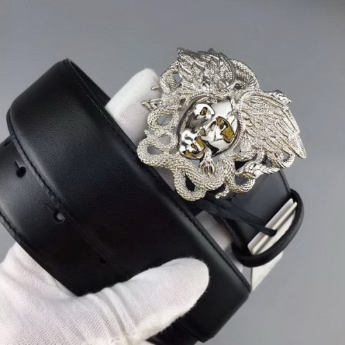 Super Perfect Quality Versace Belts(100% Genuine Leather,Steel Buckle)-1172