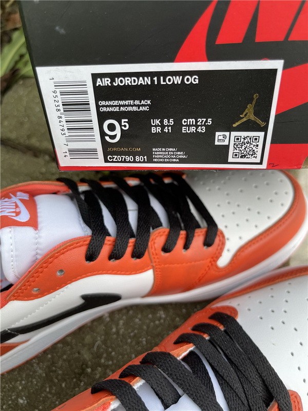 Authentic Air Jordan 1 Low OG “Shattered Backboard”