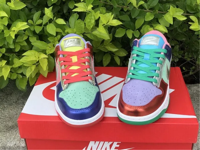 Authentic Nike Dunk Low Sunset Pulse Women Shoes