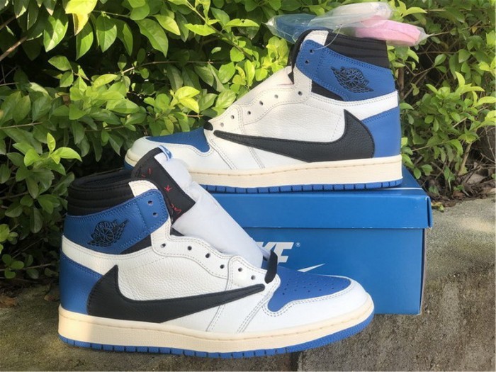 Authentic Travis Scott x Fragment x Air Jordan 1