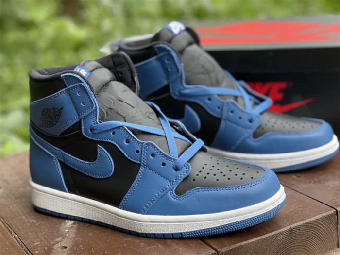 Authentic Air Jordan 1 High OG “Dark Marina Blue”