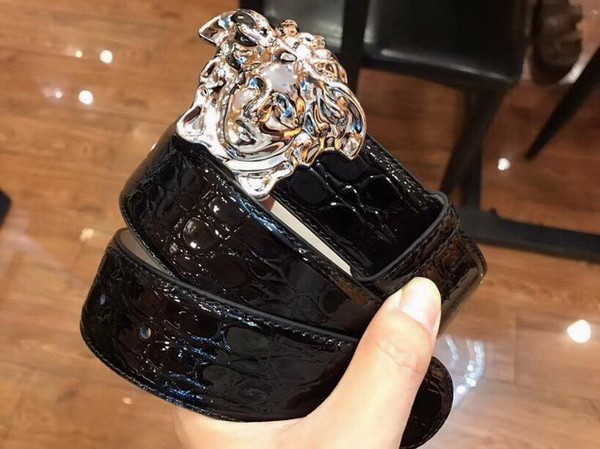 Super Perfect Quality Versace Belts(100% Genuine Leather,Steel Buckle)-771